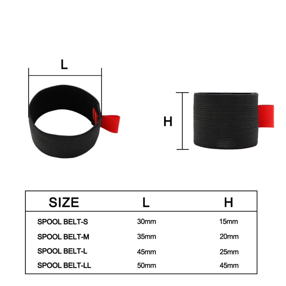 4Pcs/Pack Fishing Spool Belts  - Reel Oil recension och pris