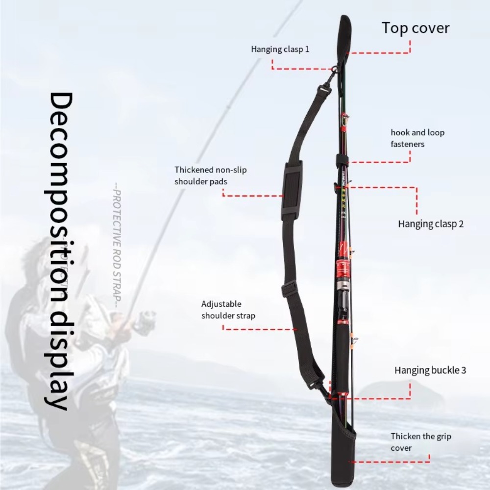 Fishing Rod Storage Bag Adjust - Reel Bag recension och pris