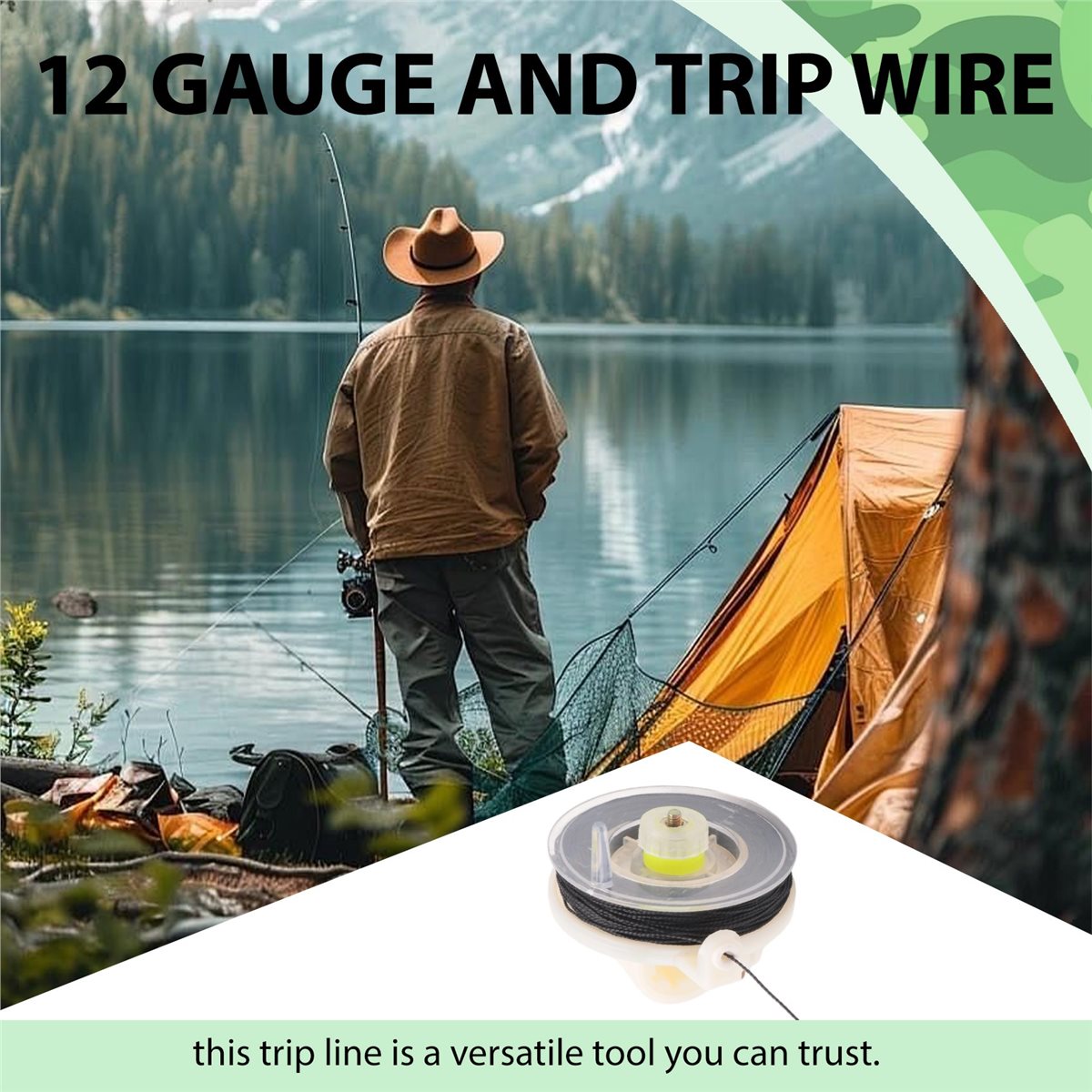 AD45 1 Pcs Trip Wire on Reusab - Reel Cover recension och pris