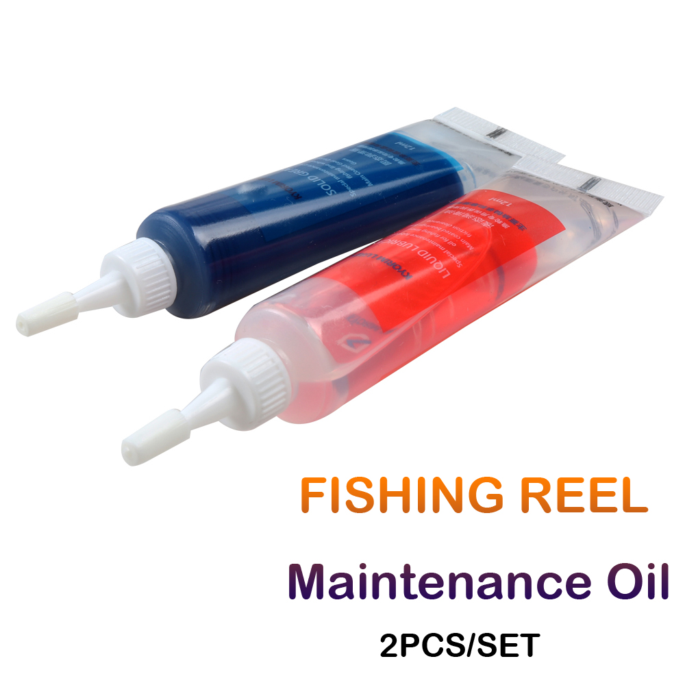 2Pcs Fishing Reel Maintenance  - Reel Oil recension och pris
